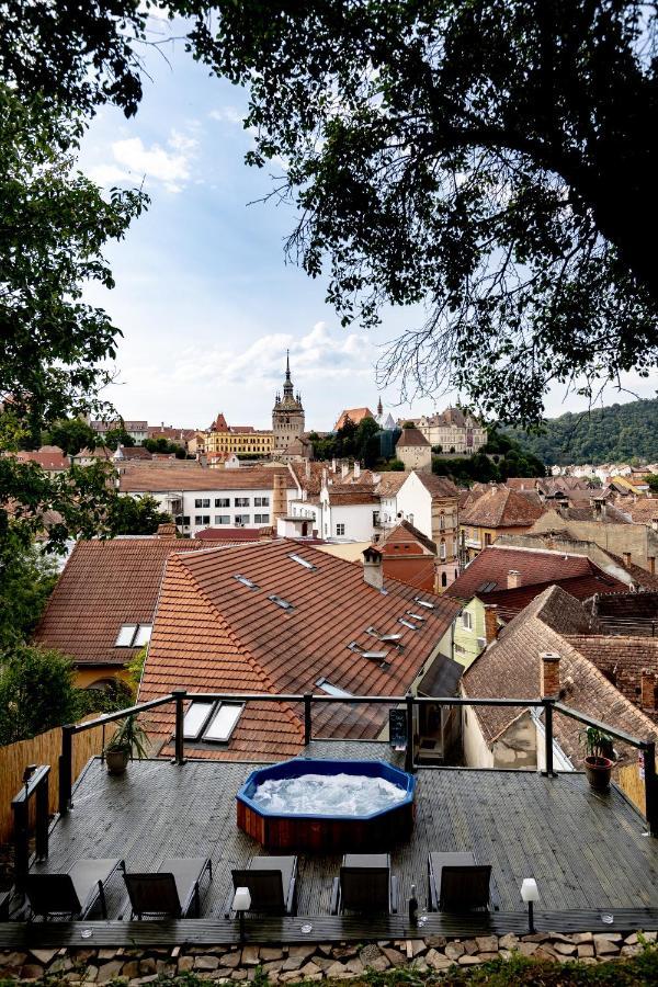 Hotel Am Goldberg Sighişoara Exterior foto