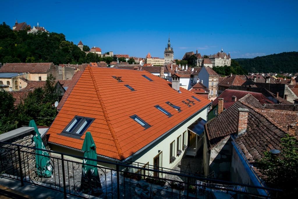 Hotel Am Goldberg Sighişoara Exterior foto